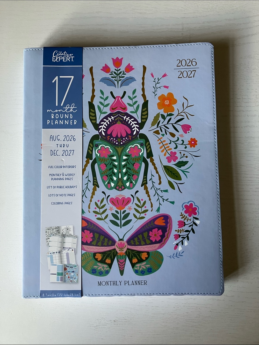 The Creative Expert 17 Month Bound Planner August 2026 - December 2027 (NWT)